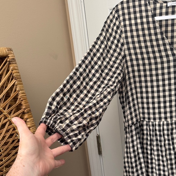 Petal & Pup Gingham Long Sleeve Dress - Picture 6 of 7